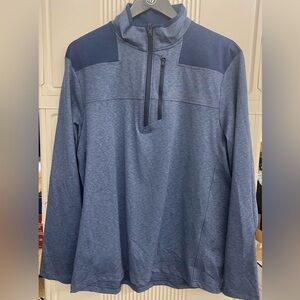 Vineyard Vines OTG Blue 1/4 Zip Large